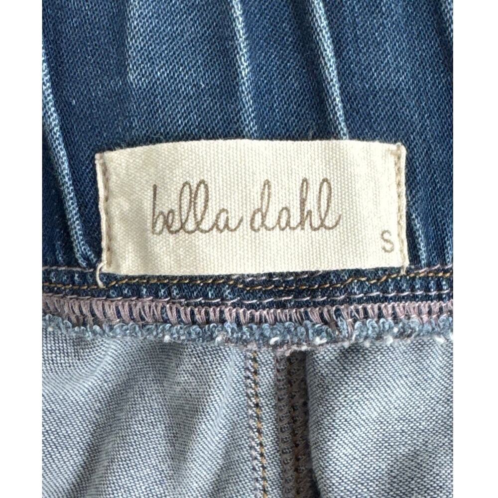 Bella Dahl Distressed Denim Pocket Jogger Pants Venice Wash Size S - Picture 5 of 12